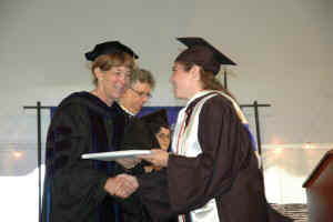 Receiving Diploma.JPG (45936 bytes)